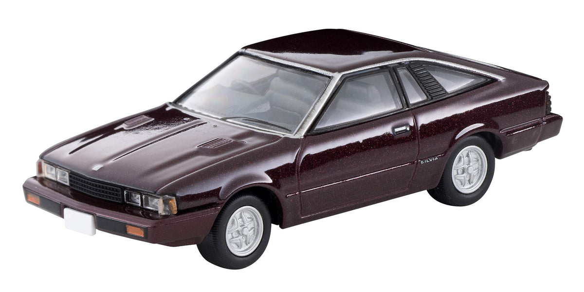 Tomica Limited Vintage Neo 1/64 LV-N210b Nissan Silvia Hatchback Turbo ZSE-X 81 Maroon (Manufacturer's First Order Limited Production) 314127 Complete Product