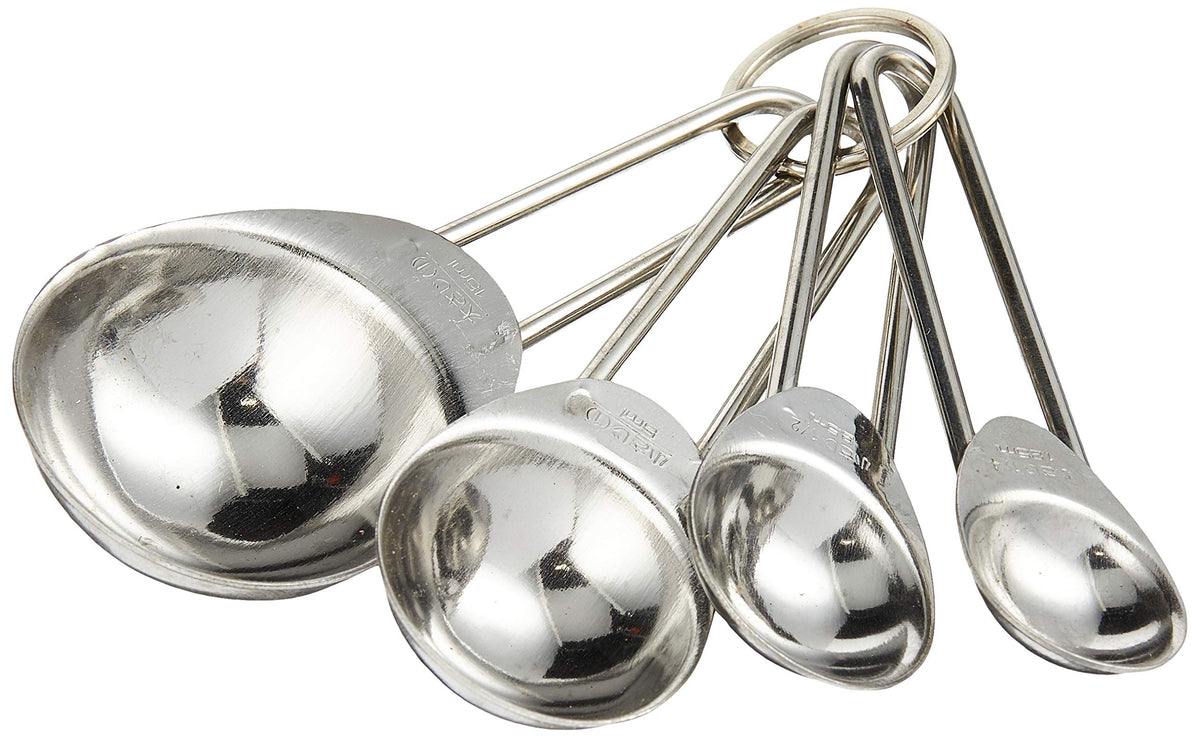 Pearl Metal ENJOY KITCHEN C-4736 Compact Measuring Spoon, Set of 4