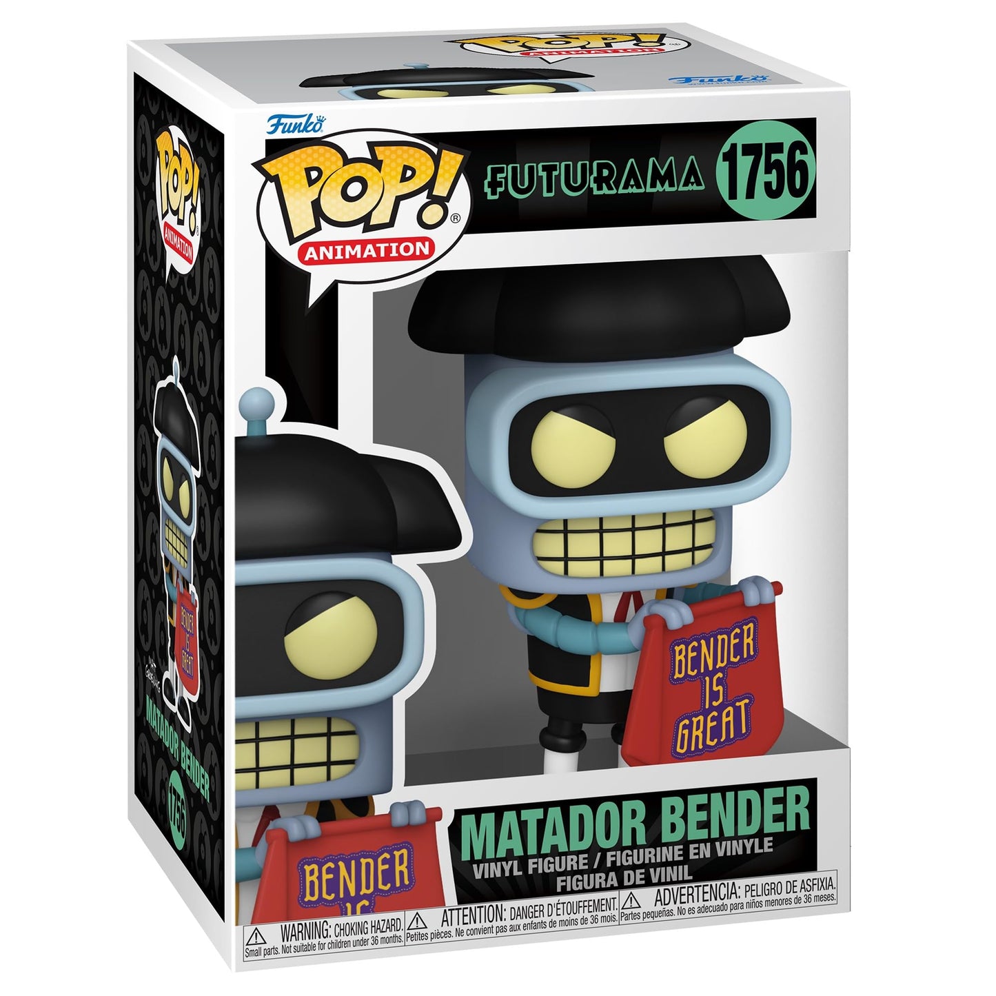 Funko POP! TV: Futurama - Bender (Matador)