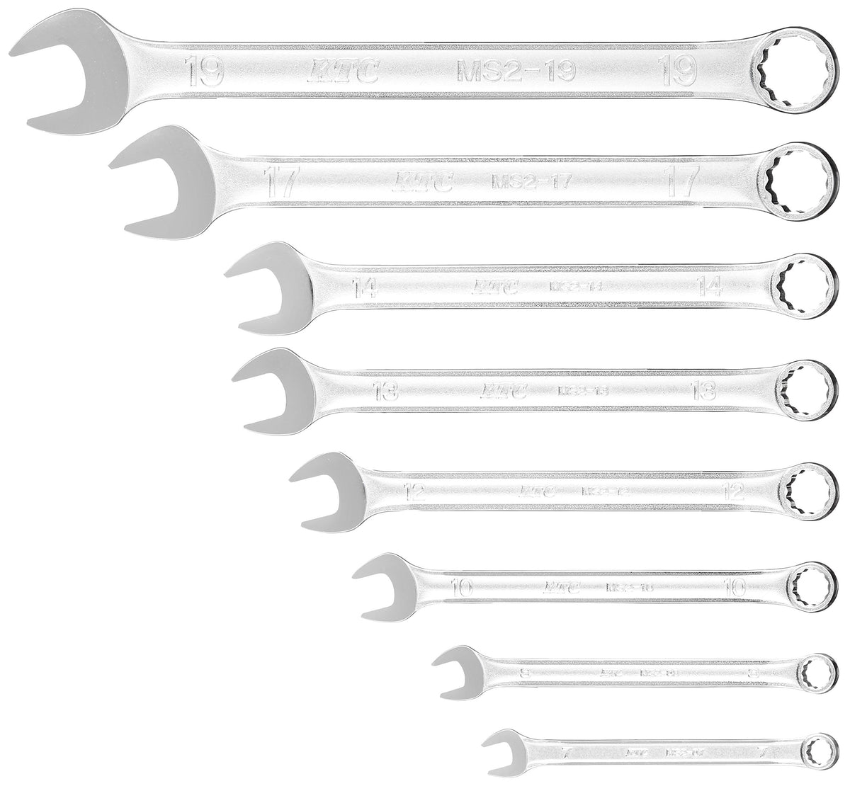Kyoto Machine Tools (KTC) Combination Wrench Set TMS208