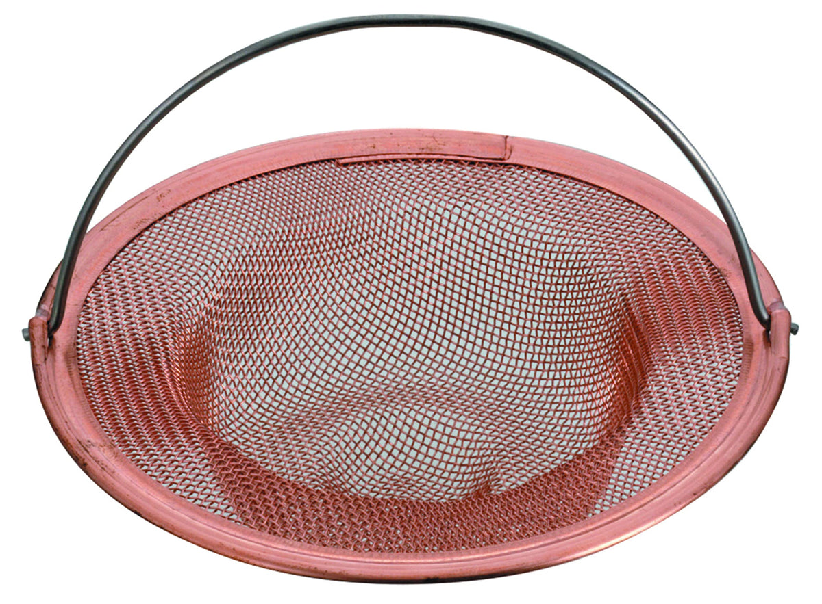Pearl Metal HB-4180 Drain Net 4.3 inches (11 cm), Pure Copper, Made in Japan