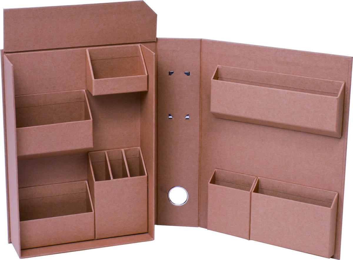 Nakabayashi LST-FB5KR Lifestyle Tool Storage Box File B5 Craft