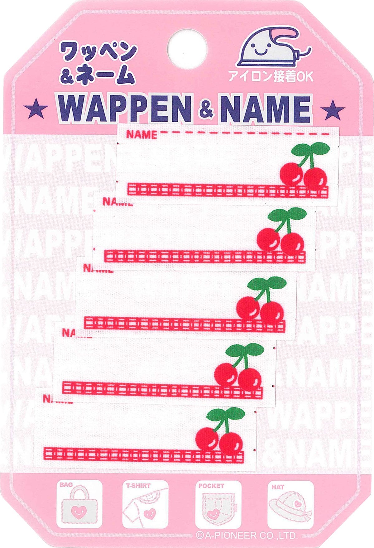 Pioneer name patch Cherry ga518 – 58099