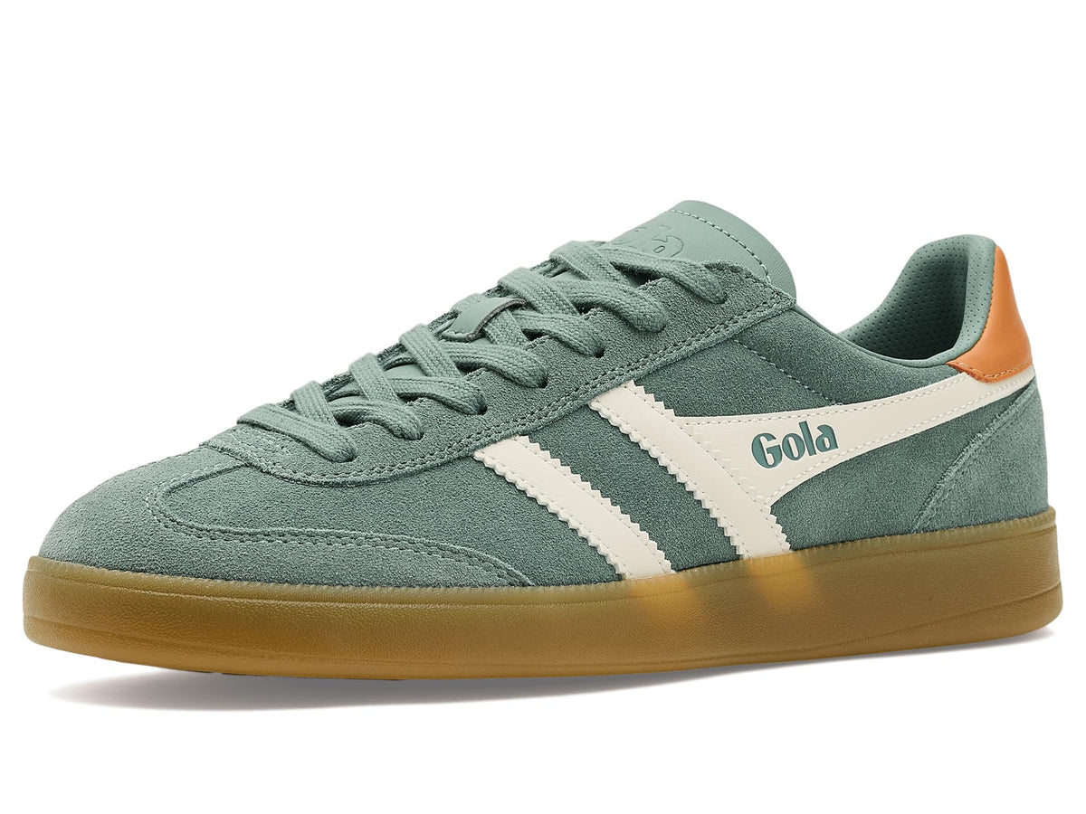 Gola, Women's, Viper, Green Mist/Off White/Salmon/Gum, 9.5, Medium