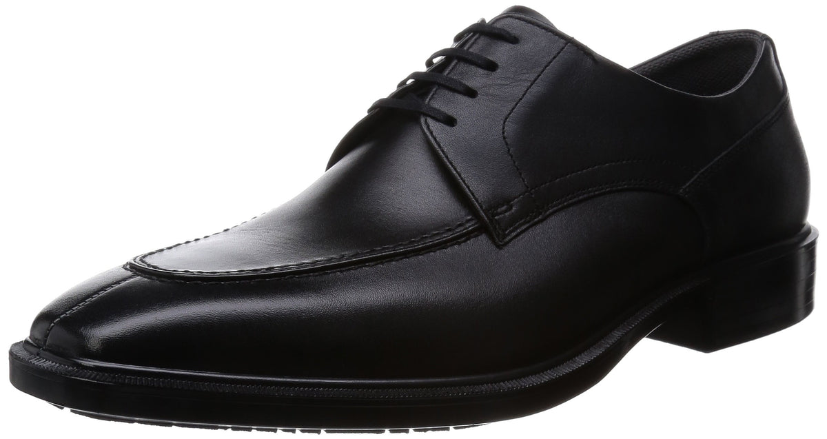 通勤快足(ツウキンカイソク) Men's Business Shoes, Formal, Waterproof, Gore-Tex, U-Tip, Black (Black 19-3911tcx), 8.5