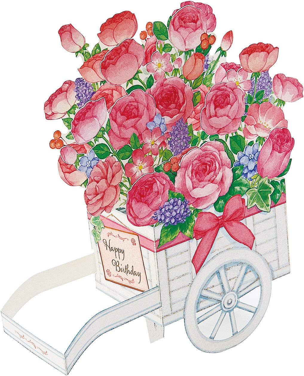 Sanrio BD51-0 L351 Birthday Celebration, 3D Rose Flower Car