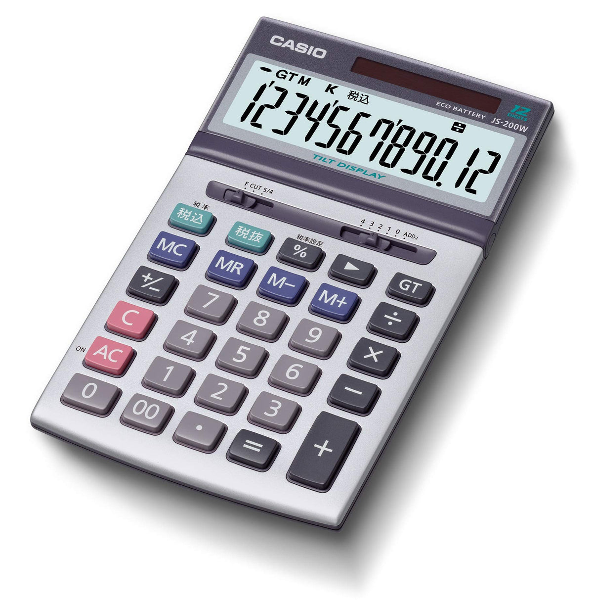 CASIO 12-digit calculator notebook JS200WN (japan import)