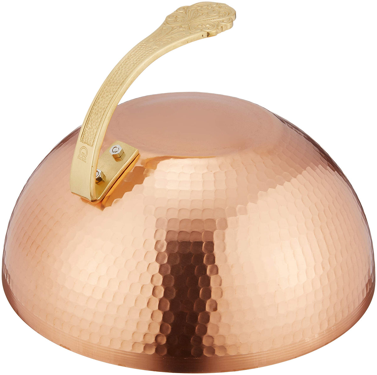 遠藤商事(Endo Shoji) Brass Handle Lid, 27cm, Pure Copper