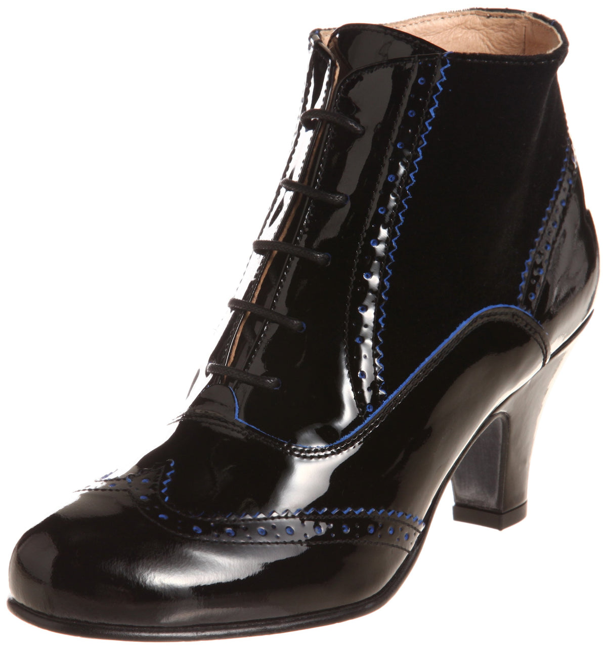 CMB S407 Short Boots, blue/black, 22.5 cm