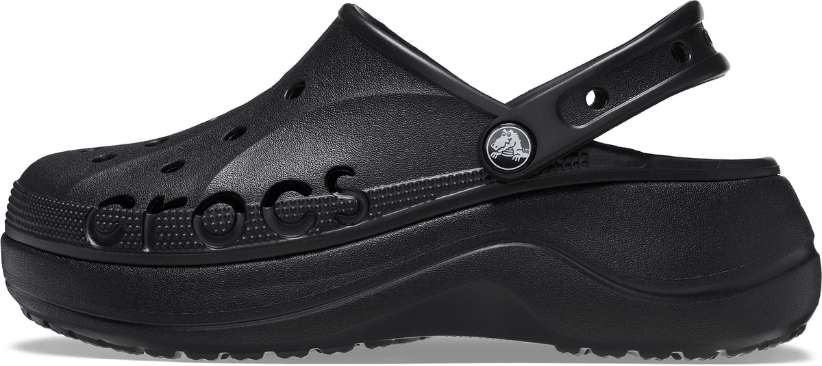 Crocs Women's Baya Platform Sandals, Black