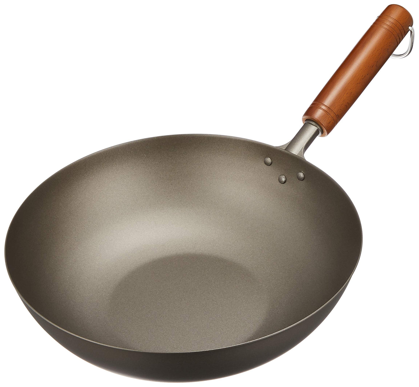 長谷元 Hasemoto Pure Titanium Pot with Wooden Handle 10.2 inches (26 cm), Body: Titanium Handle: Wood, Japan AIT1226