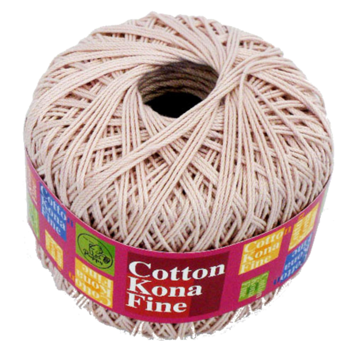 Puppy 10000477-0312 Hand Knitting Cotton Kona Fine Fine Type COL. 312 Pink Type 100% Cotton Approx. 0.9 oz (25 g) Approx. 10000477-0312