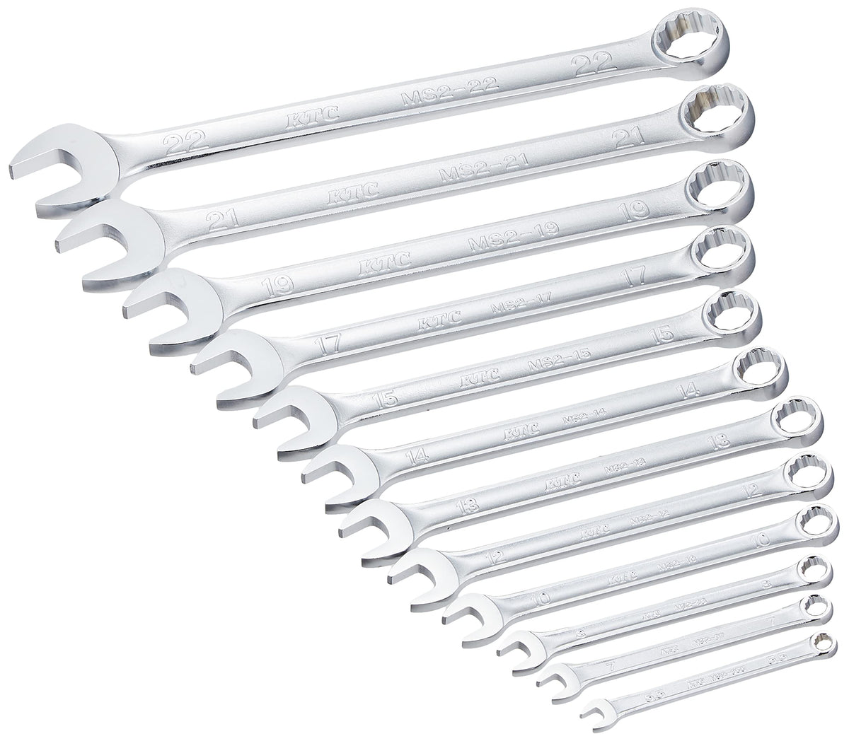 Kyoto Machine Tools (KTC) Combination Wrench Set, Set of 12 TMS212