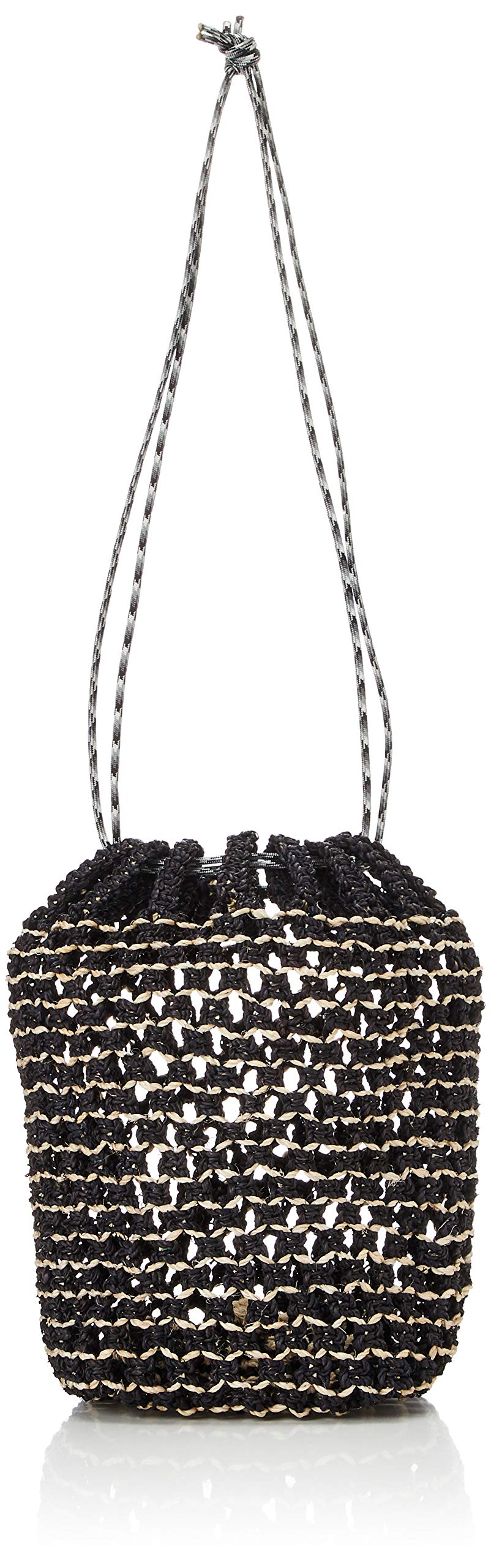 Kakatu NARE Women's Shoulder Bag, Color Code Sisal Drawstring Bag