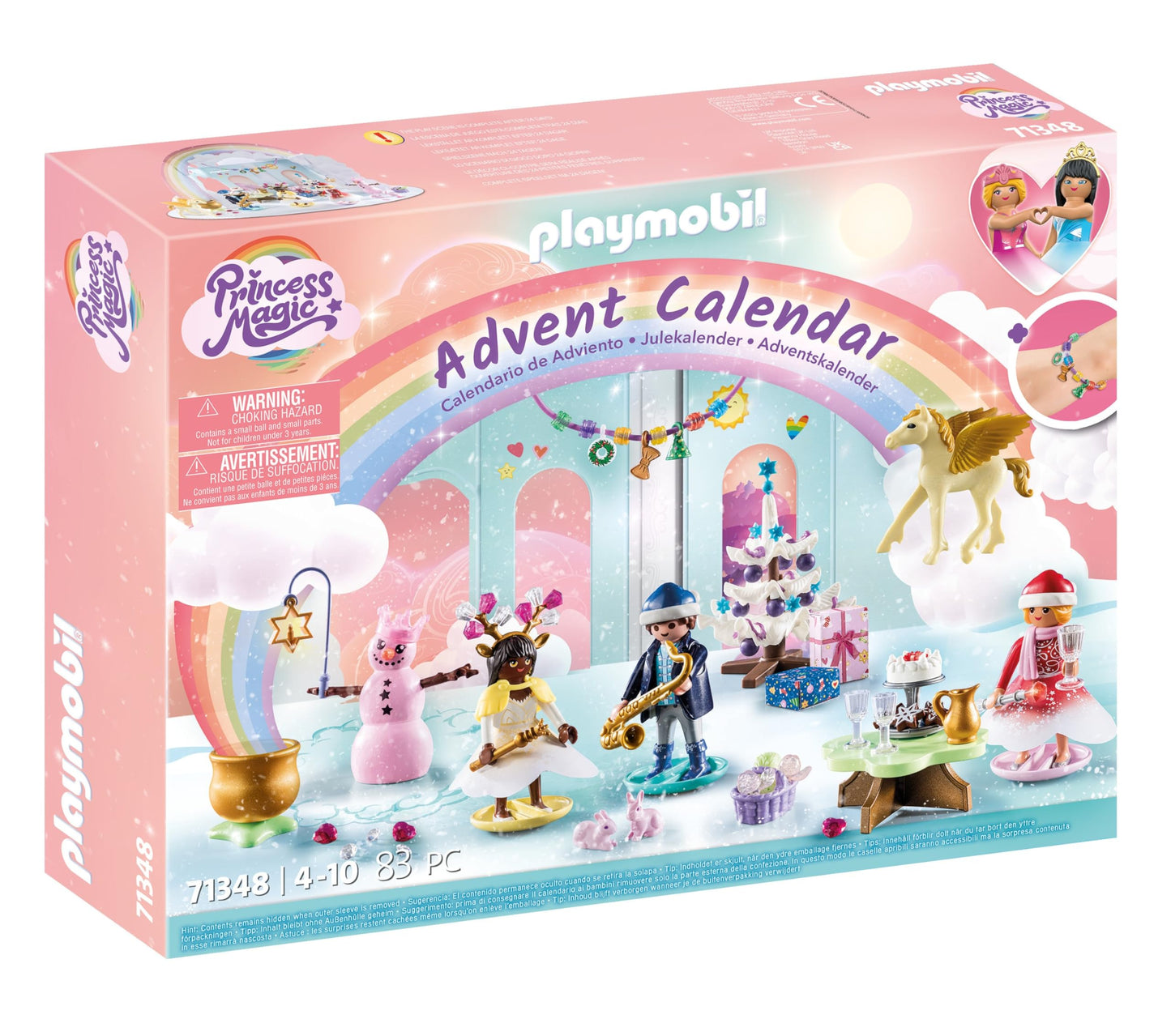 Playmobil Advent Calendar - Christmas Under the Rainbow
