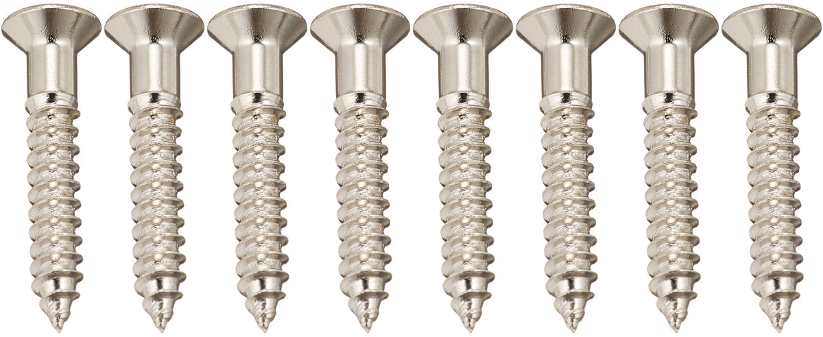 SCUD Escutcheon Screws, Rear, Millimeter, Flat Head, 8P Nickel PSH-09NH