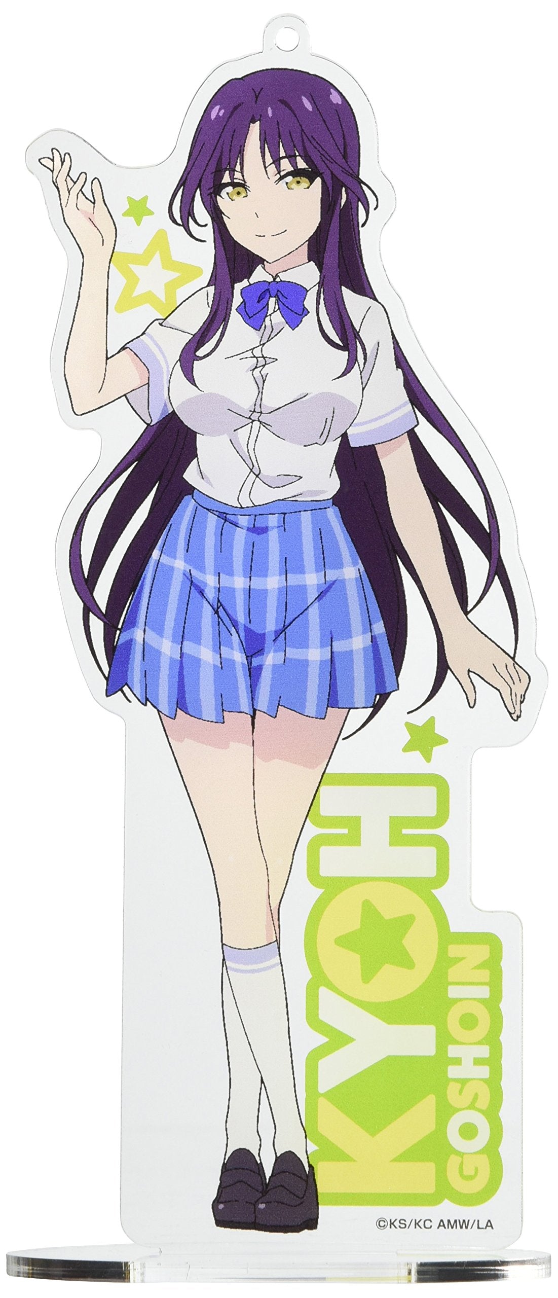 medyikosu TV Anime "Net Game Daughter-In-Law is I'm Not Girl and you? Big Acrylic Stand 5: Please St At Apricot