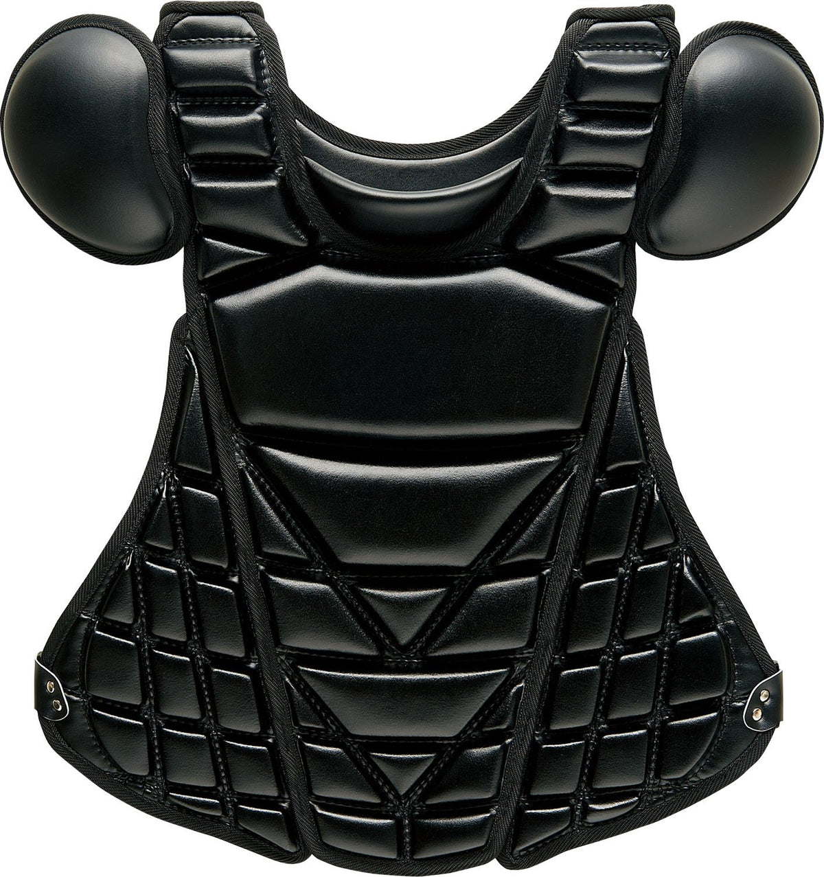 Zett BLP1265 Pro State Baseball Hard Catcher Protector, Black