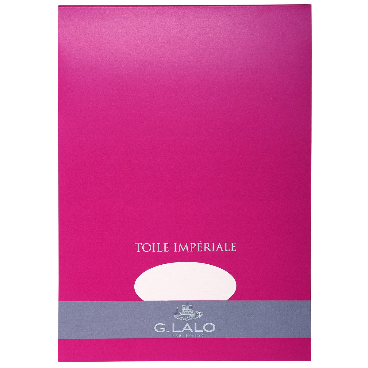 G.Lalo Toile Imperial Stationery A4 White gl13500