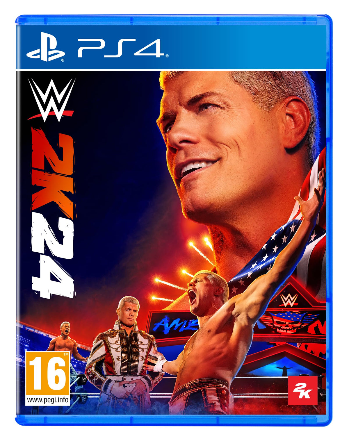 2K Games WWE 2K24 PS4 STANDARD EDITION