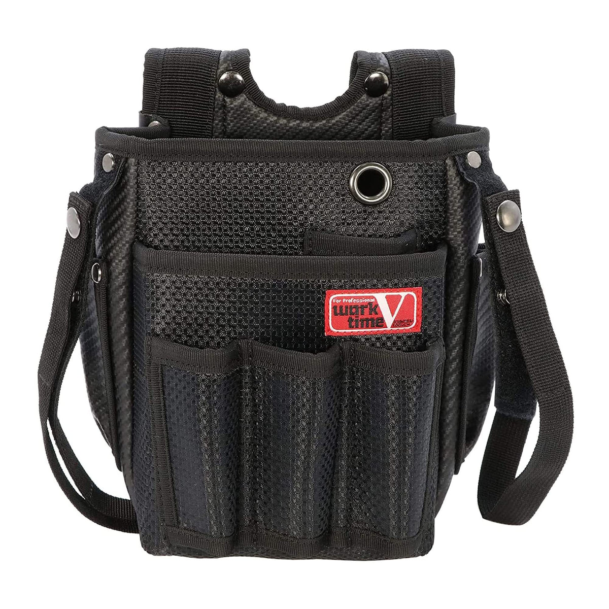 Worktime Victory WTV-103 Waist Bag with Tape Hook, 2 Tiers