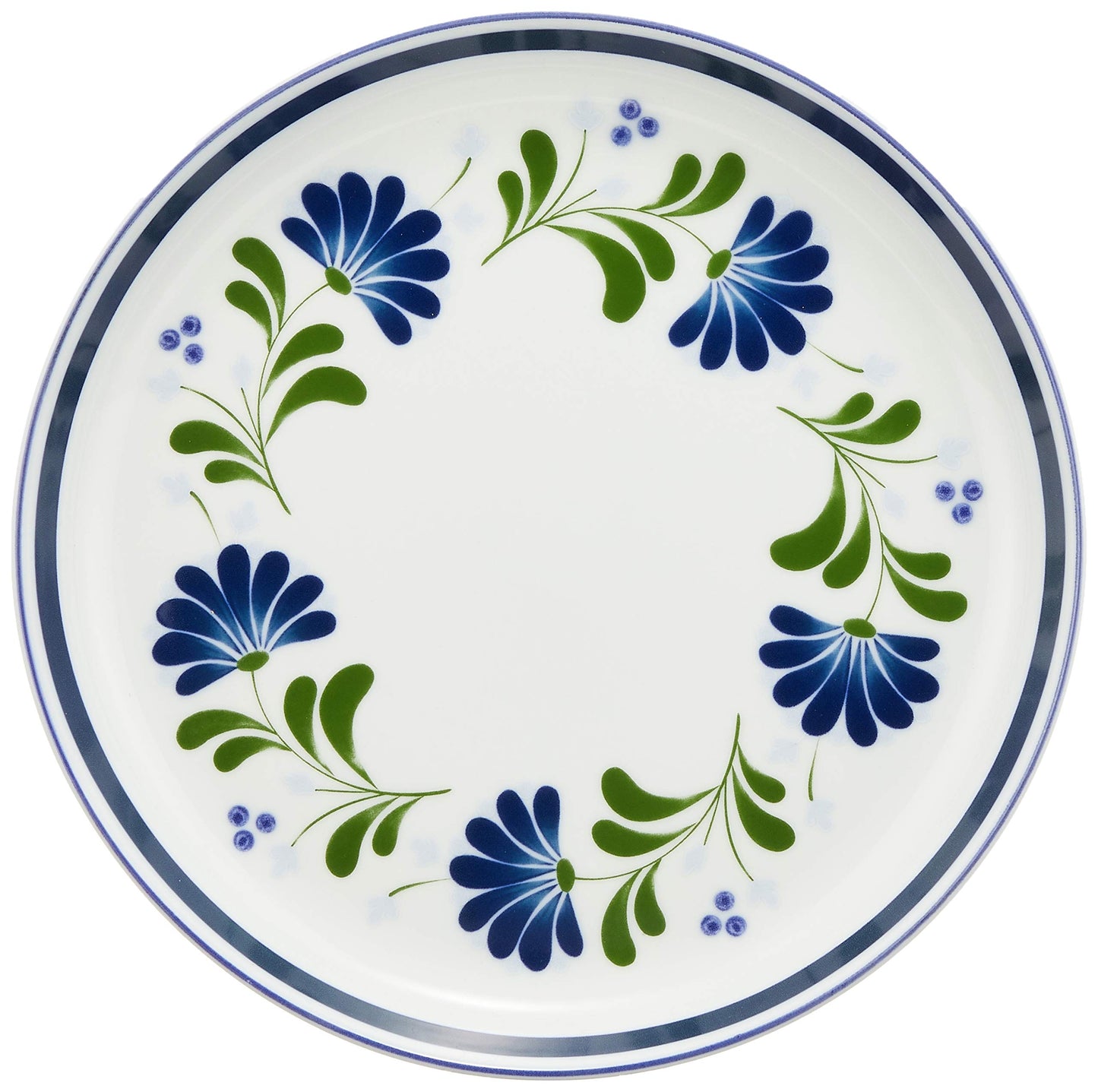 Dansk 773458 Sage Song Luncheon Plate, 9.4 inches (24 cm), Microwave, Oven, Dishwasher Safe, Plate, Scandinavian Design, Feel the Spring of Island Design, Western Tableware