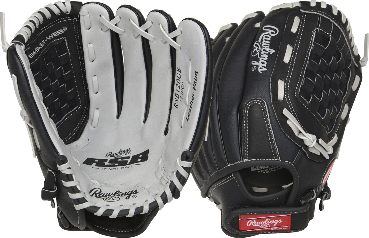 Rawlings | RSB Slowpitch Softball Glove | Left Hand Throw | 12" - Basket Web