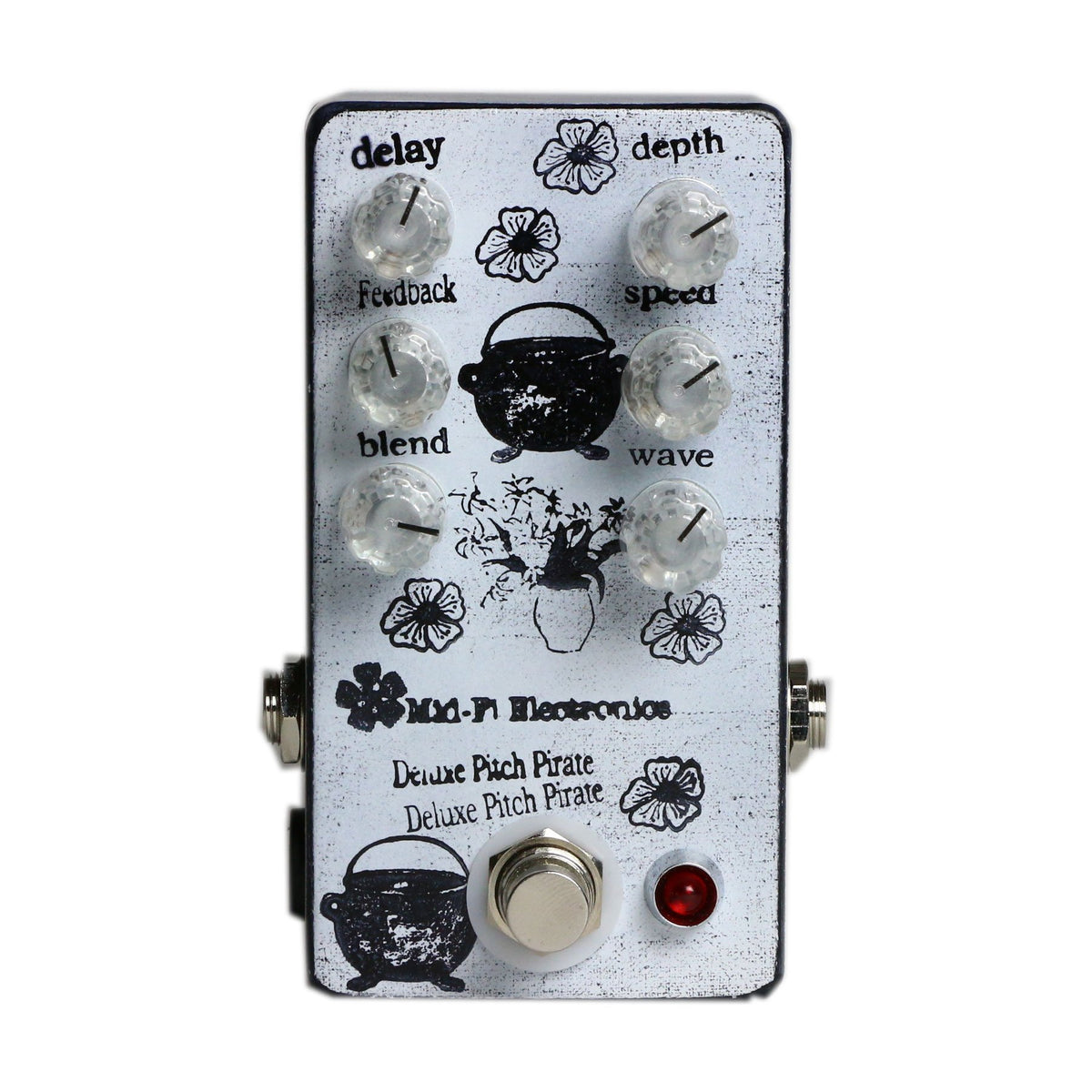 Mid-Fi Electronics Deluxe Pitch Pirate Chorus Vibrato Pedal