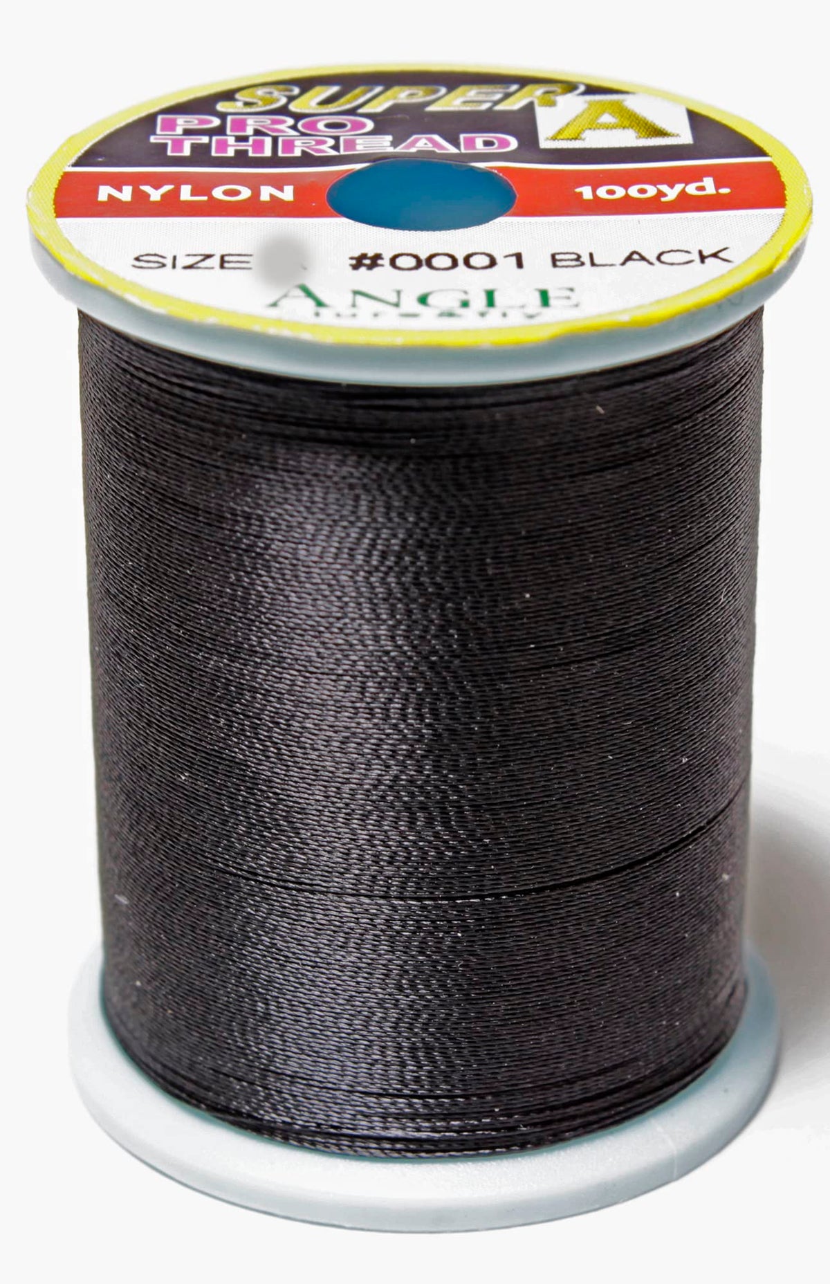Super A Pro Thread Nylon/D Size #0001/BLACK Rod Winding Thread