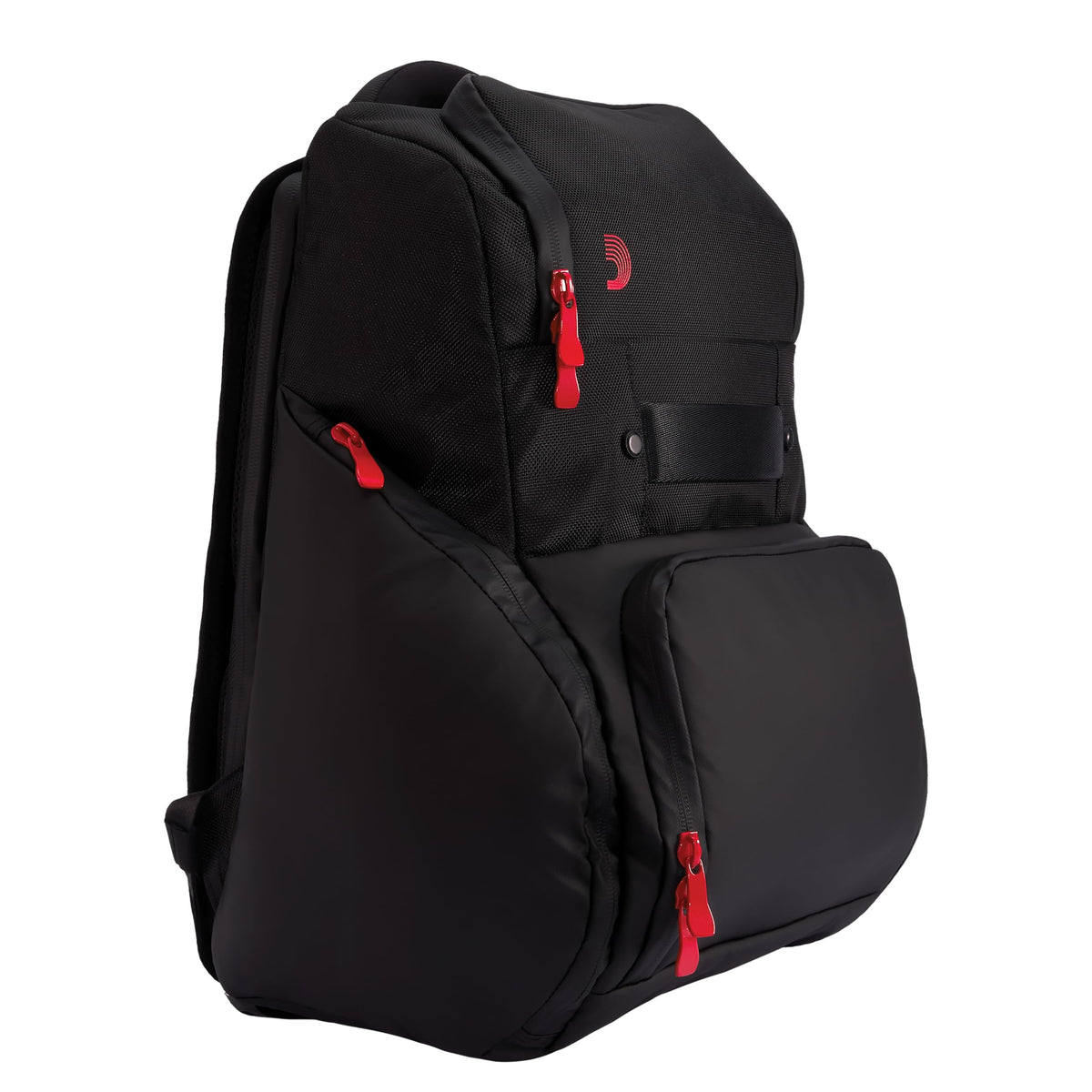 D'Addario Backline Gear Transport Pack Solo - Gear Bag for Solo Musicians - Gig Bags - Mic Stand Gig Bag - DJ Bags for Cables - DJ Gear