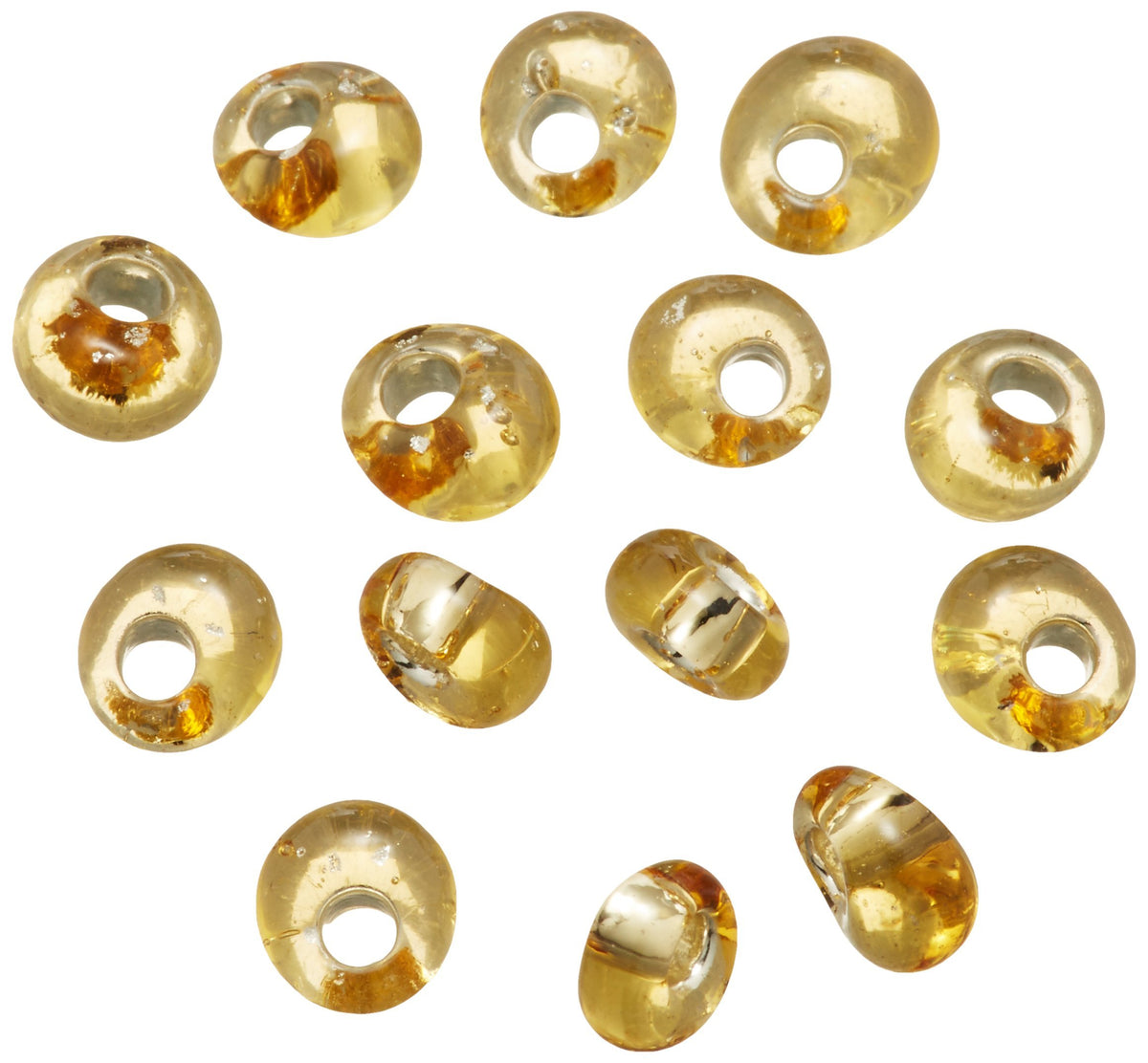 TOHO M22 Magatama Beads, Rose Pack Beads, Outer Diameter Approx. 0.2 inches (4 mm), Approx. 0.2 oz (7