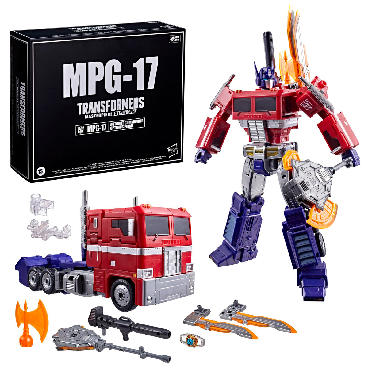 Transformers - Takara Tomy: Masterpiece - MPG-17 Optimus Prime Style Generation Action Figure