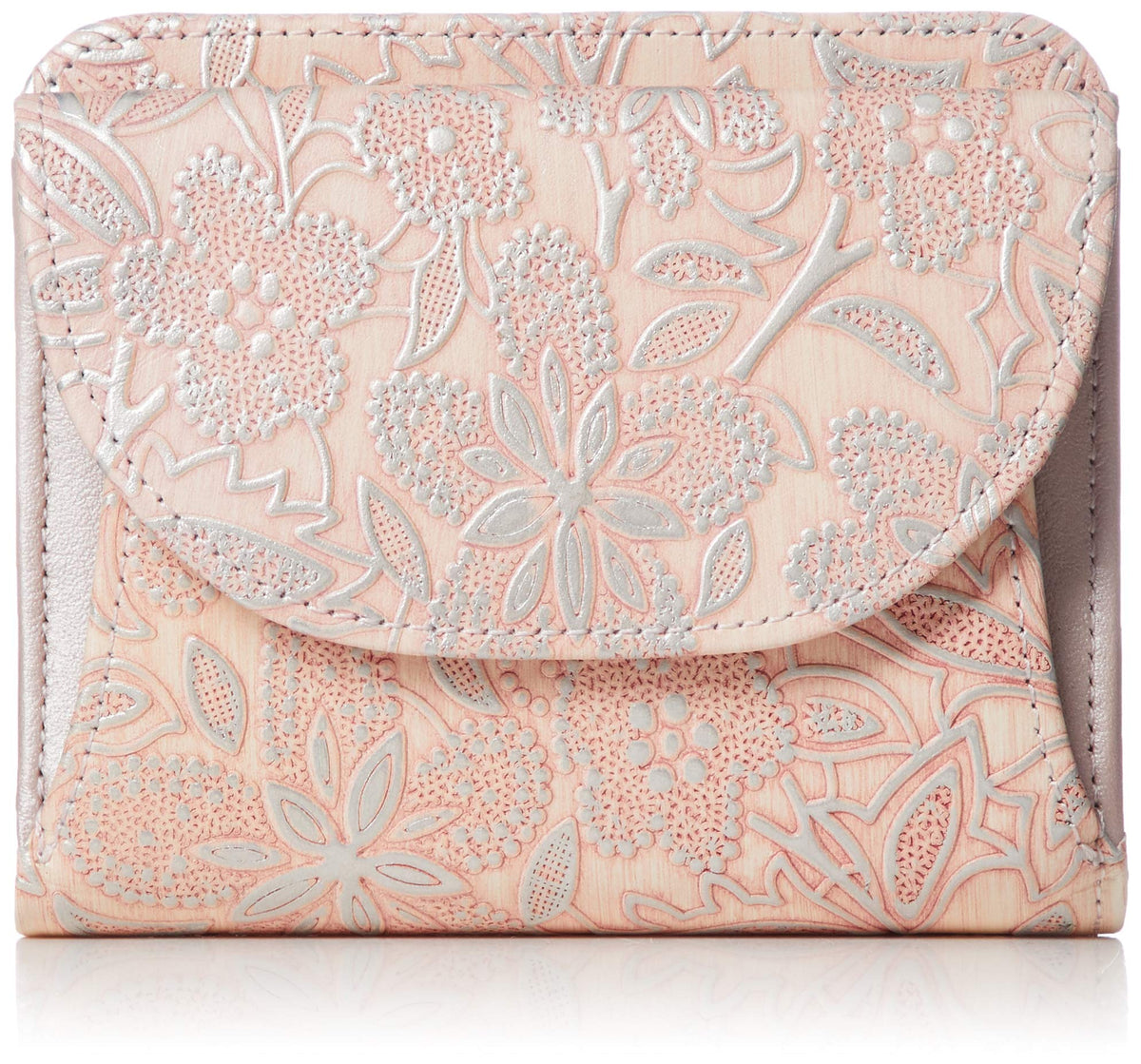 Arukan(アルカン) Women Bi-Fold Wallet, Safety Pink, Free Size