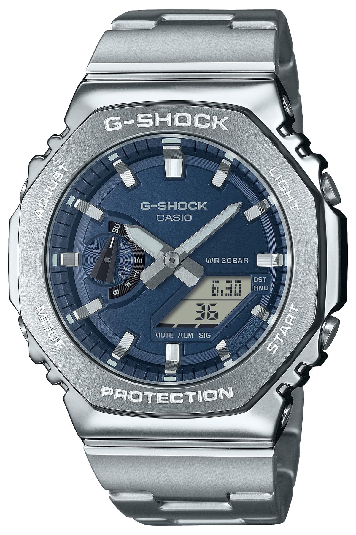 Casio G-Shock GM-2110D-2BJF Digital/Analog Combination Japan Import New 2024