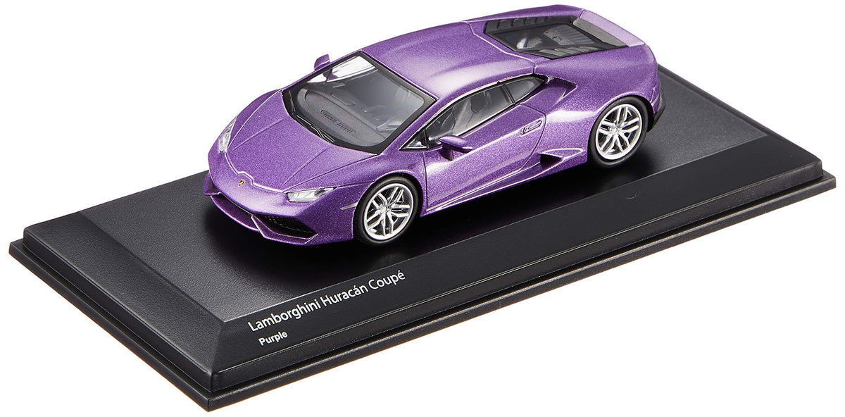 Bunka Original 1/64 Scale Mini Car Series Lamborghini Uracan Purple Finished