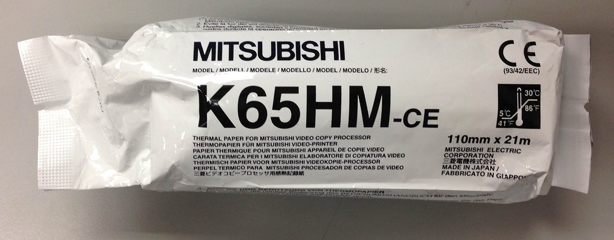 Mitsubishi Electric high concentration thermal roll paper K65HM-CE (japan import)