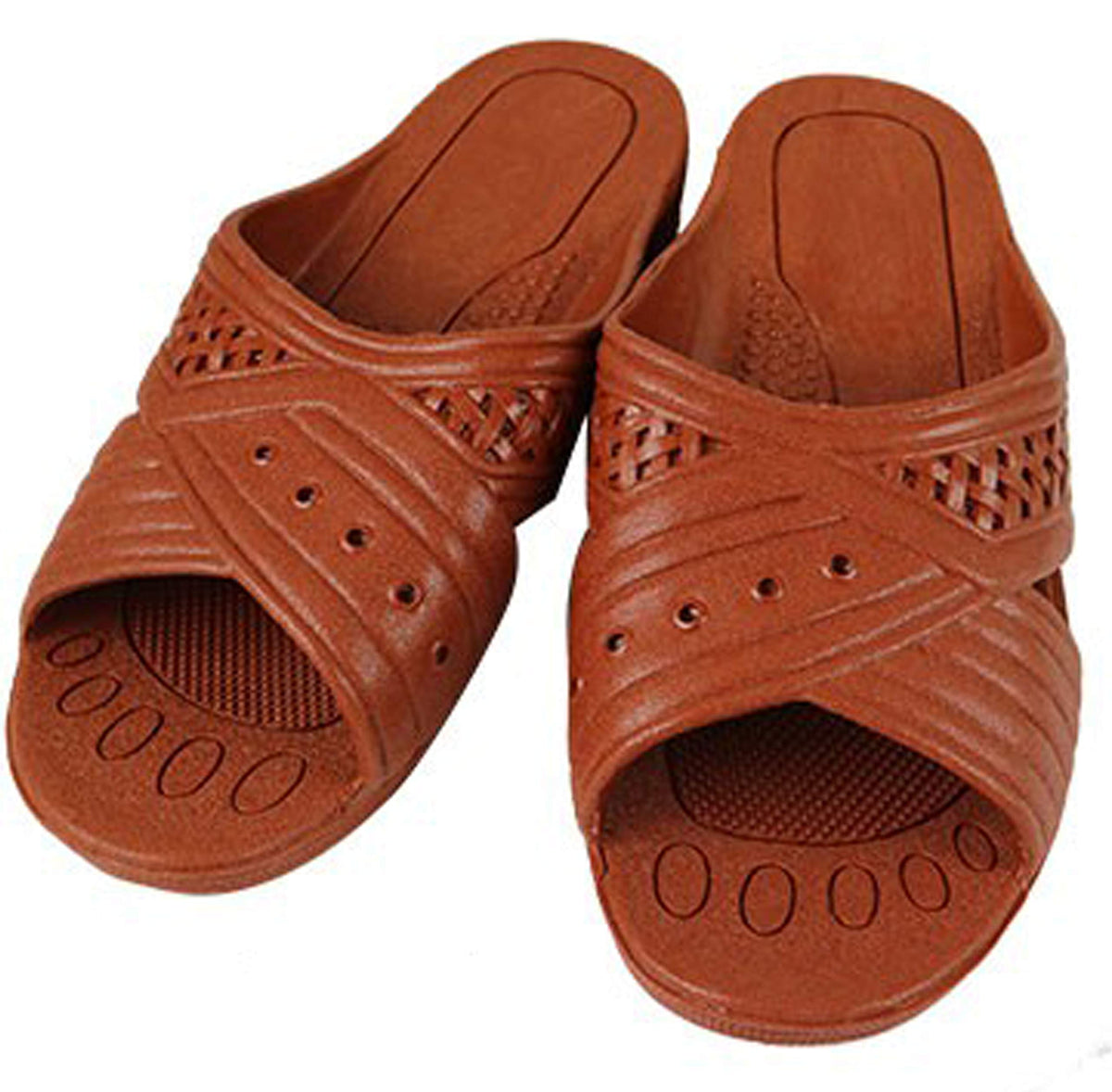 Basic Standard T-FTG-1 Sandals, Brick, Size L, 10.2 inches (26 cm)