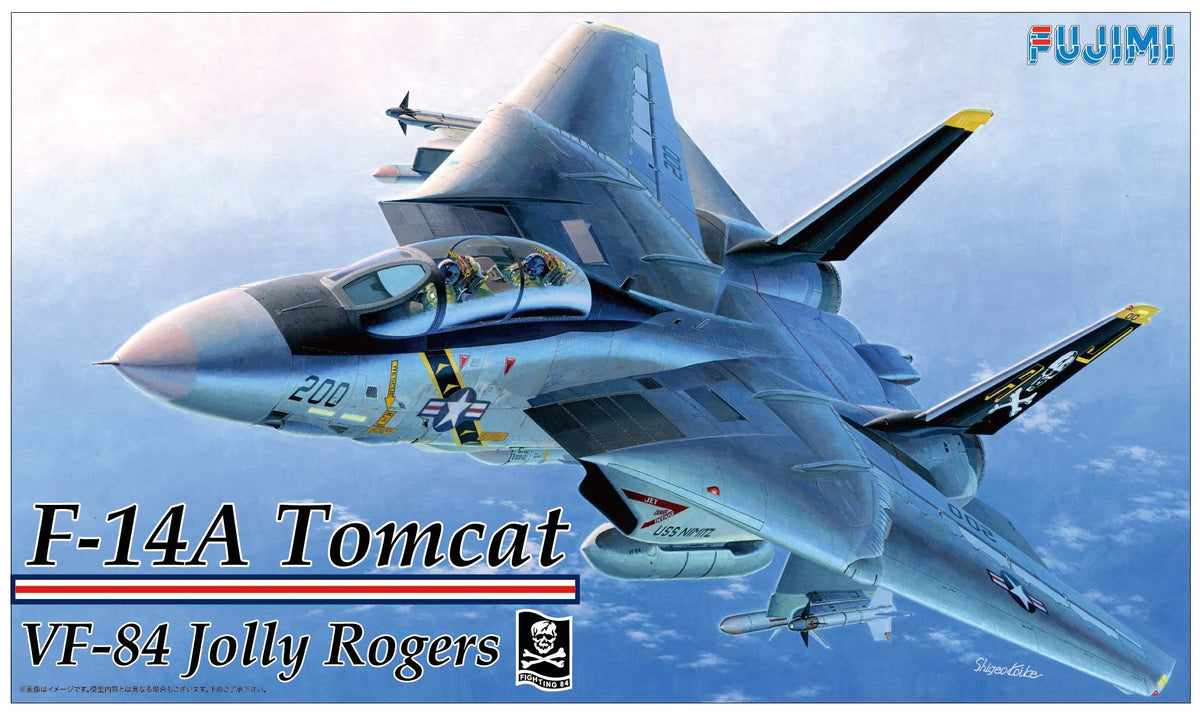 Fujimi Model 1/72 F Series No.61 F14-A Tomcat Jolly Rogers