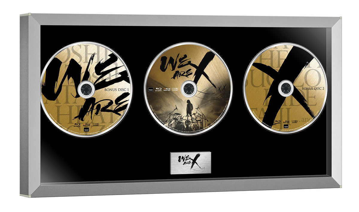 We Are X Blu-Ray Collector's Edition (3 Pieces Set)