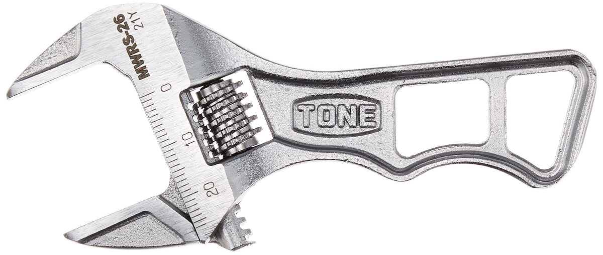Tone MWRS-26 Short Monkey Wrench (with Graduation) Total Length: 4.3 inches (110 mm)