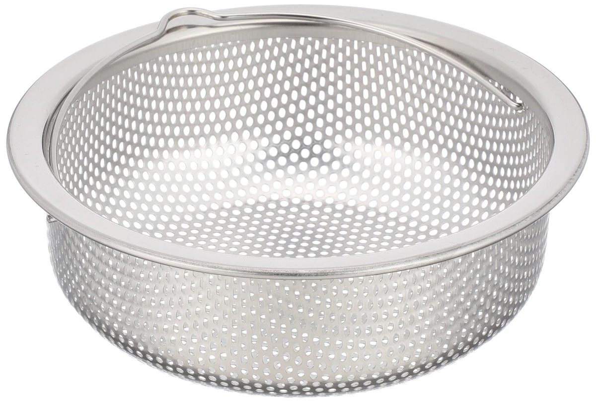 Wahei Freiz SUI-6059 Drain Strainer, Shallow Type, Stainless Steel, Brushed Silver