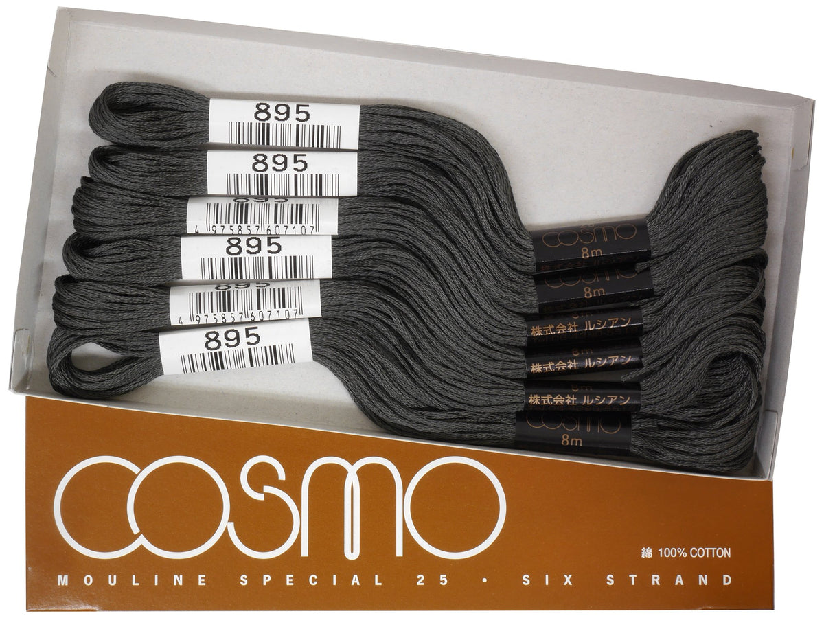 LECIEN (ルシアン) Embroidery Thread, Gray Color