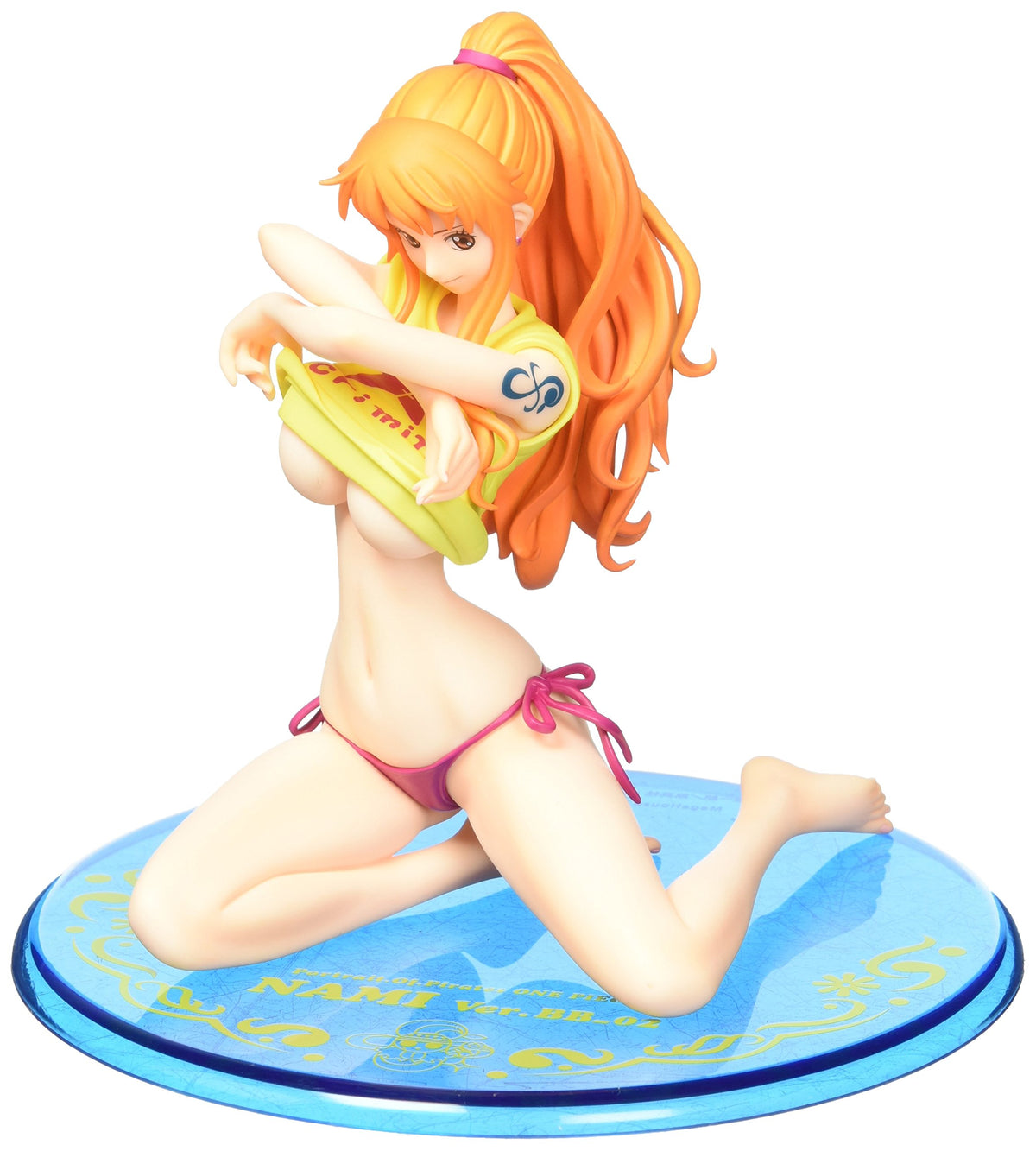 Megahouse One Piece Portrait of Pirates Nami (Bathing Beauty 02 Repaint Version) PVC Figure