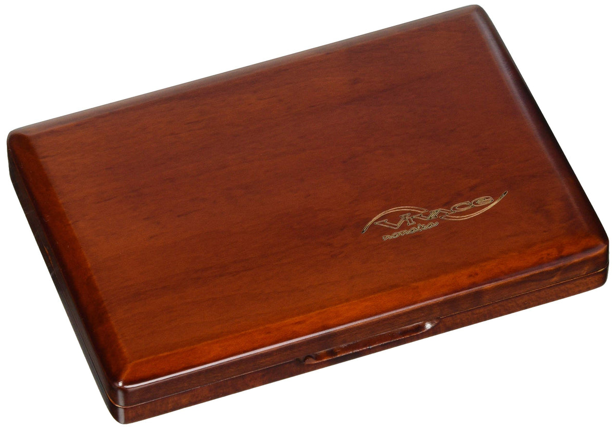 Vivace Wood Reed Case for Clarinet Alto Saxophone Brown
