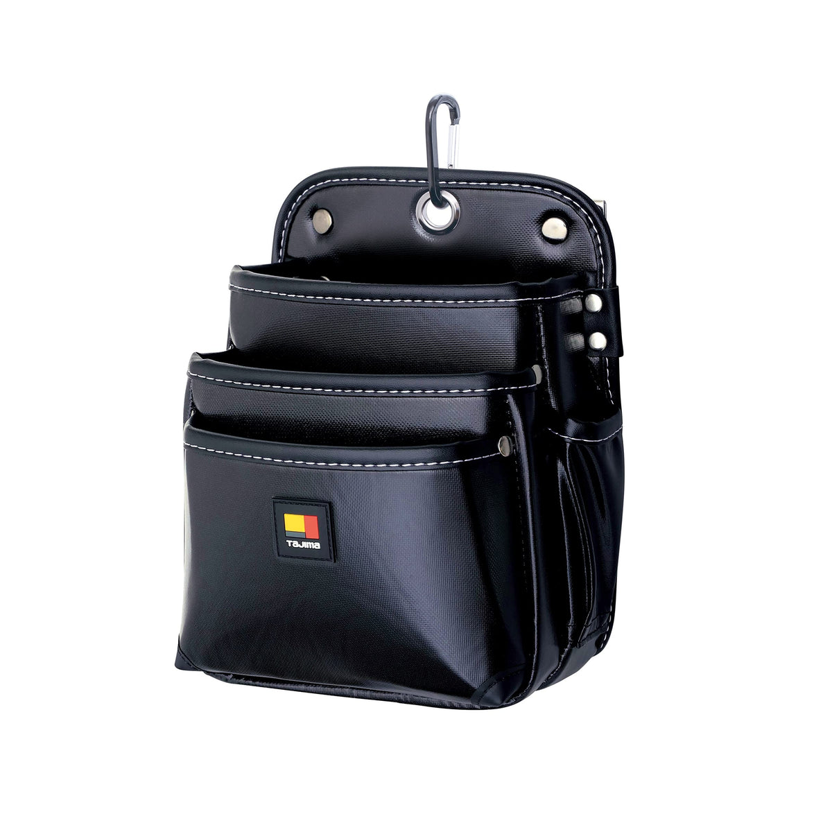 Tajima TJM Design SFKBN-3L2H Removable Waist Bag, 3 Tiers, Large, Twin Hook, Nylon