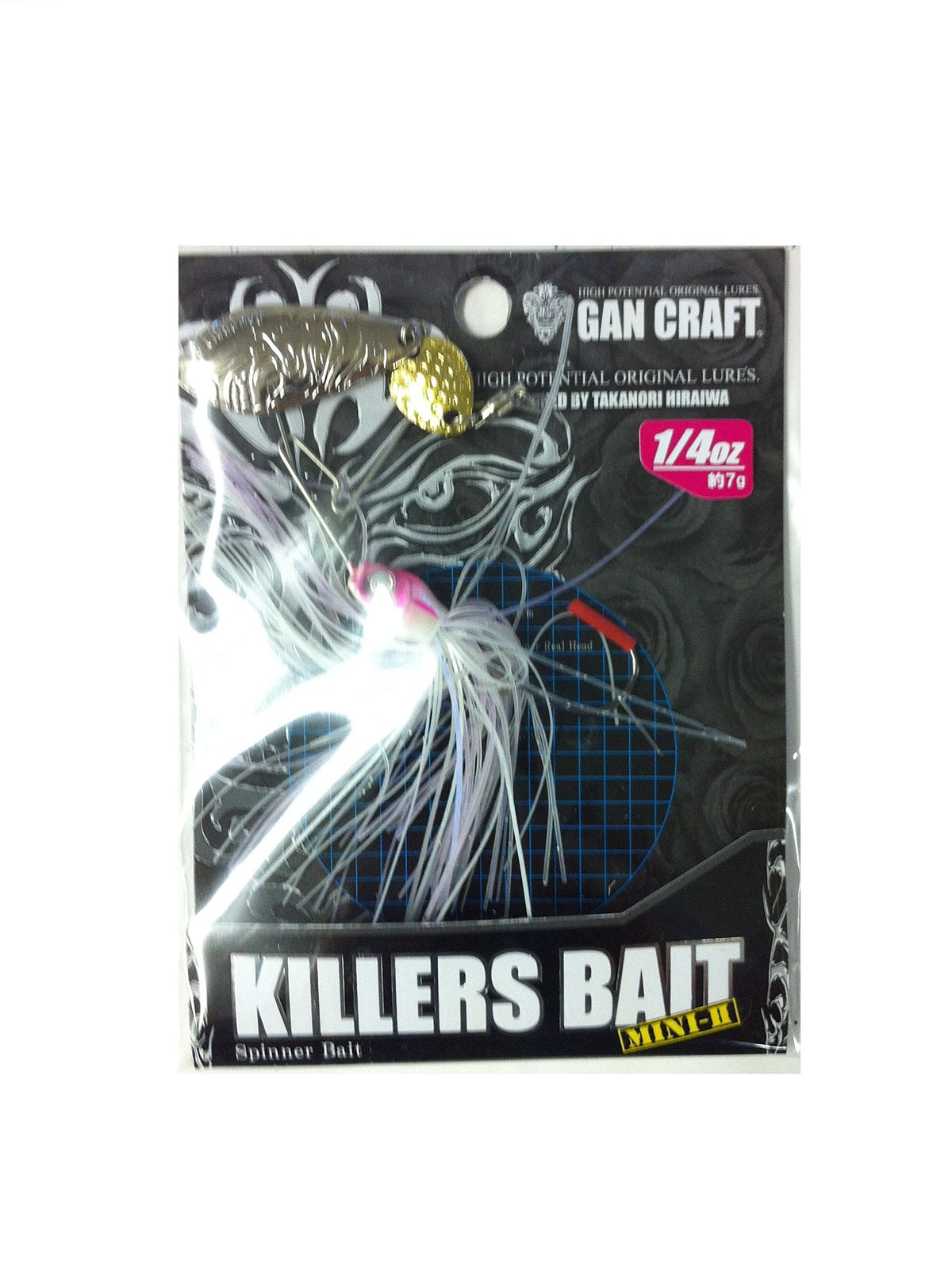 GAN Craft Mini-II3/8#06S Killer's Bait NP White