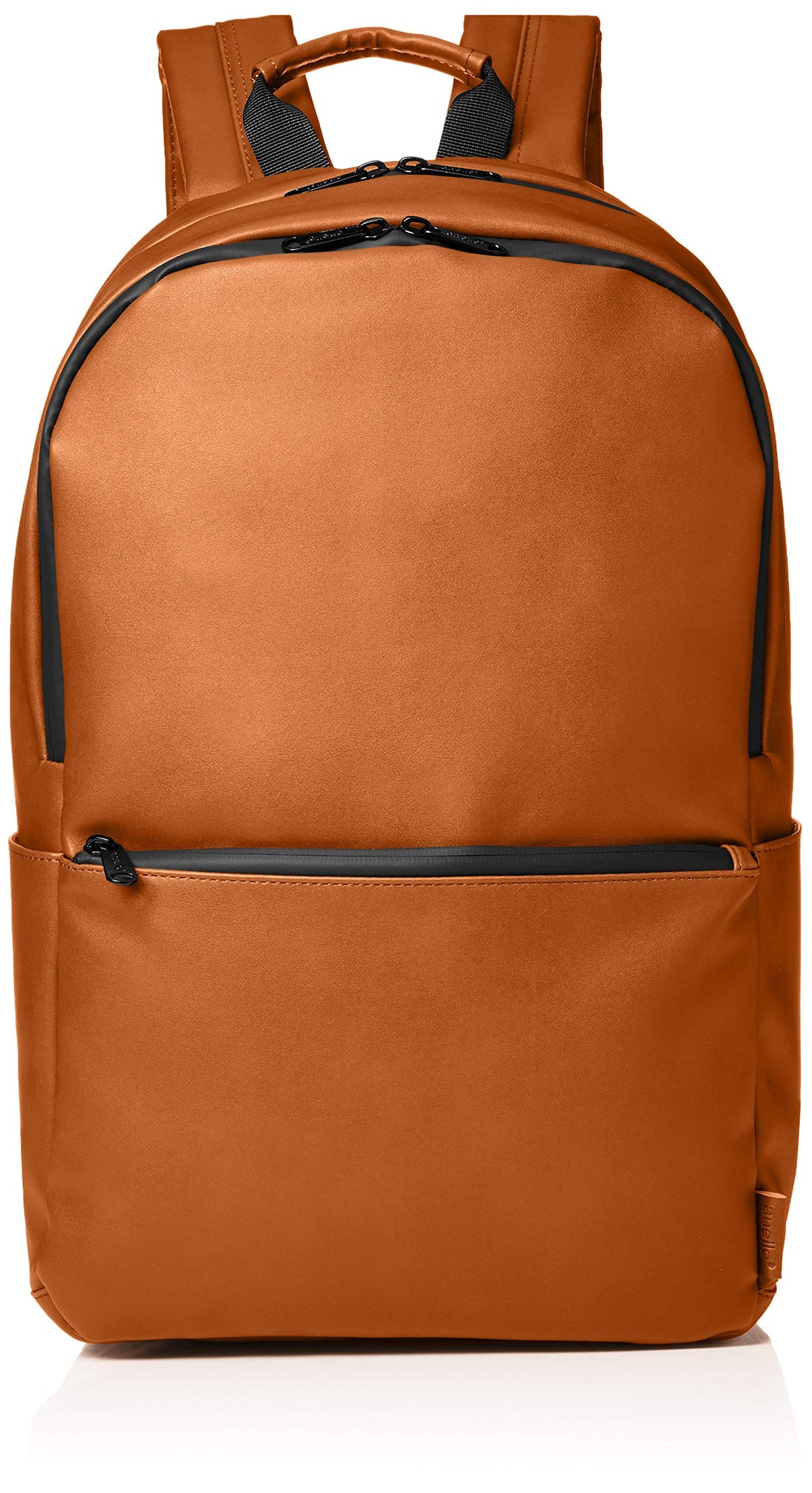 Anello AT-B3641 Daypack, Backpack, Water Repellent, A4, camel