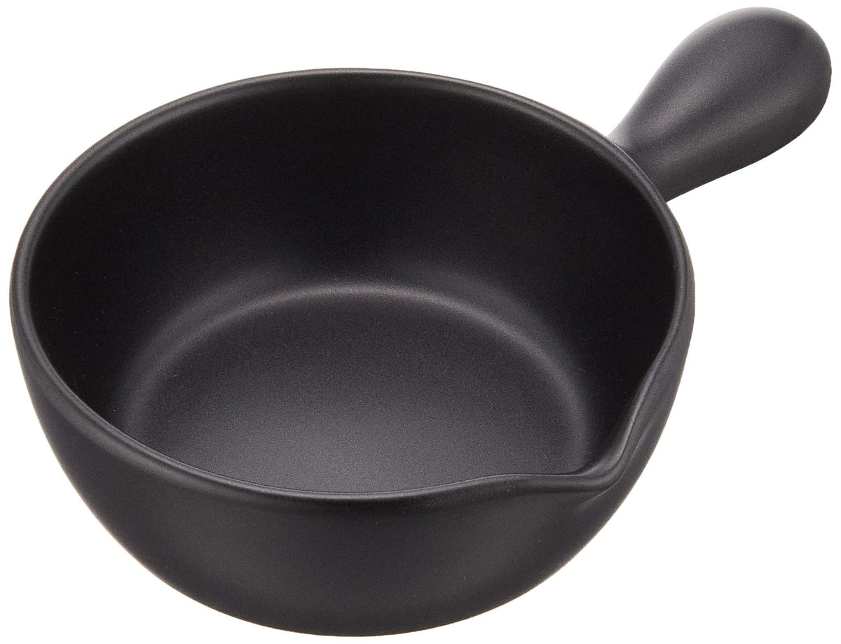 Suzuki Banko Ware 7138-4325 "Hot Living" Ajillo Pot (Small) Black