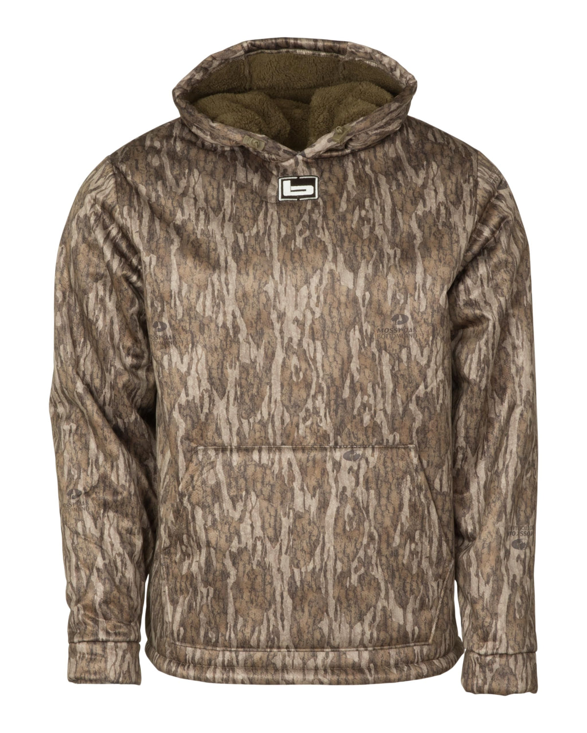 Banded Atchafalaya Pullover-Bottomland-Small, (BAN-2041-PAR)