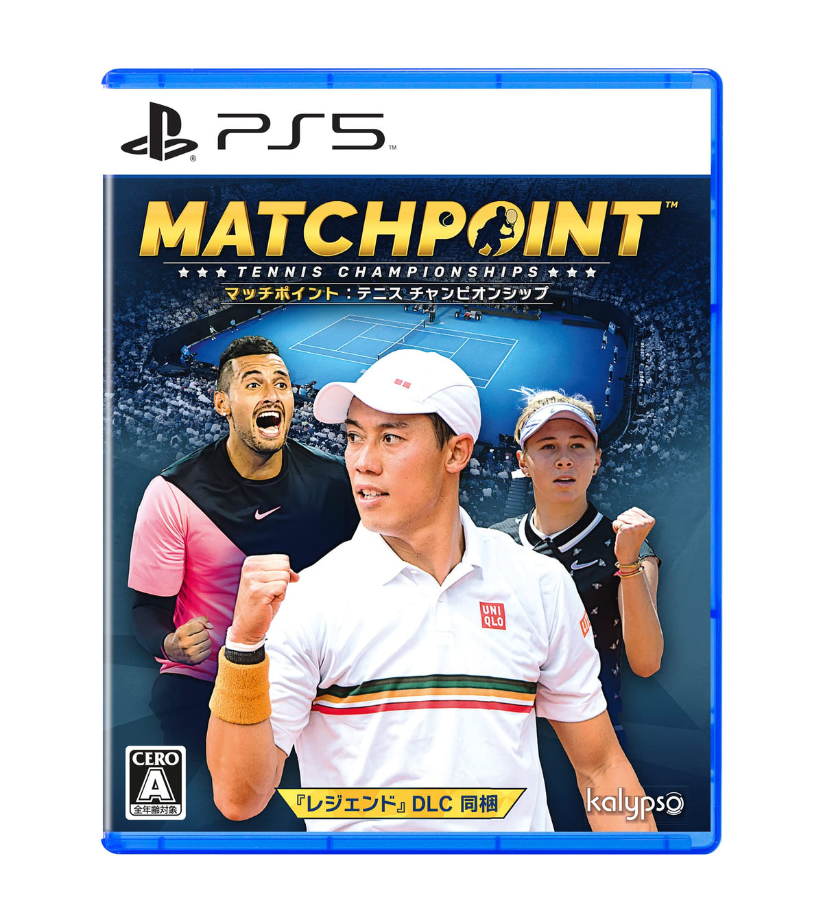 Match Point: Tennis Championship - PS5 (Permanently Enclosed Bonus) Legend DLC Enclosed)